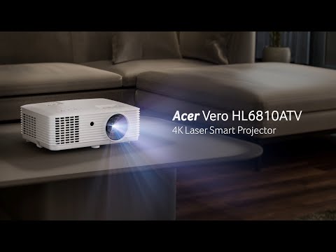 Acer Vero HL6810ATV | 4K UHD Smart Projector | Acer