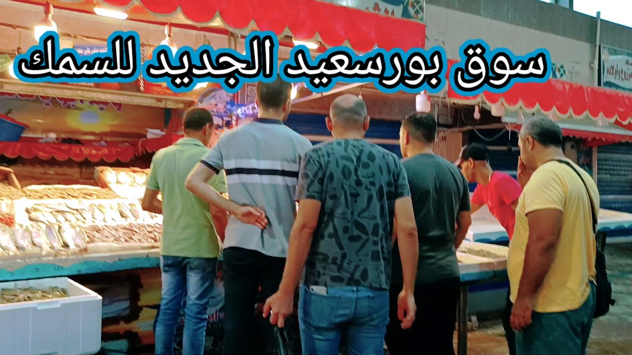جبتلكم🎉انواع واسعار الاسماك 🥰بسوق السمك الجديد ببورسعيد🦐port said egypt