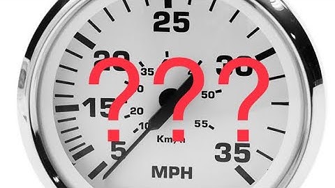 How to clean or clear Outboard Speedo - How to fix boat Speedo - Fix boat mph gauge