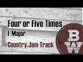 Four of Five Times | Western Swing Backing Track | F Major 190 BPM