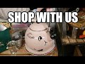 Come on our shopping trip - an antique mall and thrift stores - what will we find?