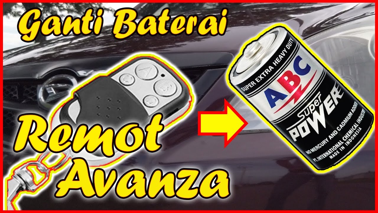 Cara Ganti Baterai Remot Mobil Avanza Xenia |Remot Avanza Ga Konek