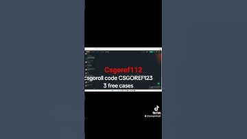 csgoroll promo code f #csgoroll ree  3 case and deposit bonus[2024]