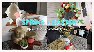 *NEW*  SPRING CLEAN AND DECORATE WITH ME 2023 / EASTER DECOR / KITCHEN & LIVING ROOM IDEAS