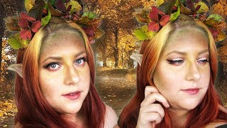 Autumn fairy || Podzimní víla: makeup tutorial