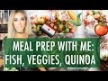 MEAL PREP WITH ME: FISH, VEGGIES, QUINOA | @ArikaSato