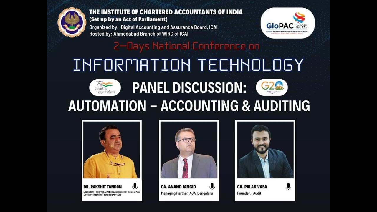 Panel Discussion on Automation, Accounting & Auditing - YouTube
