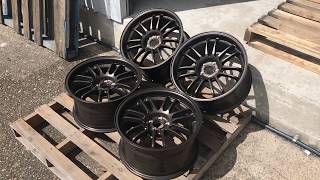 Koya Racing Wheels SF02 Semi Forged in NEW FINISH