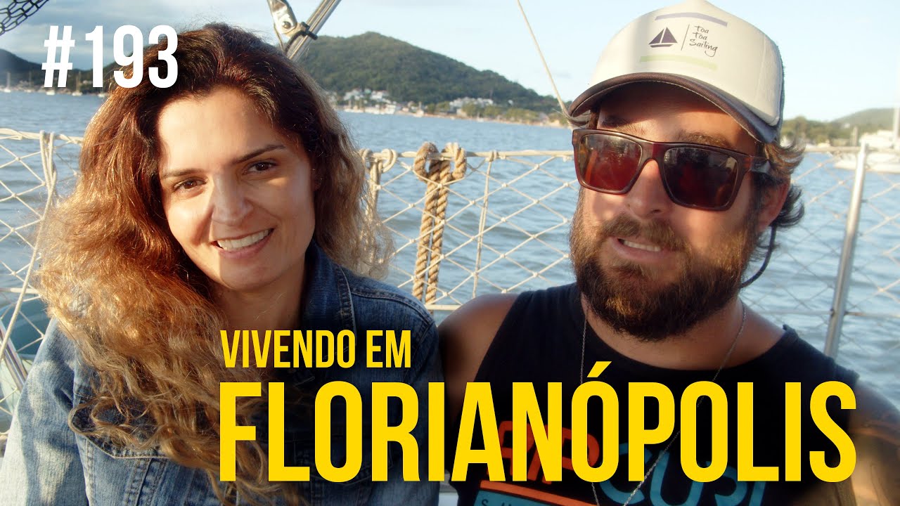 Morando em Florianópolis em um veleiro | #SAL #193