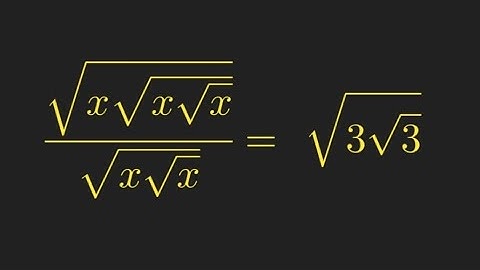 Interesting radical equation | Can you solve ?
