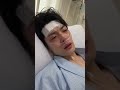 He had high fever and feel sick #hospital #sick #icu #sickmale