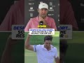 Scottie Scheffler has all the respect for Viktor Hovland 🤝 #shorts #golf #pgatour
