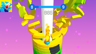 Stack Ball - Crash Platforms Gameplay Walkthrough All Levels iOS, Android Big Update Part-1 SG screenshot 1