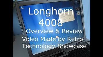 Windows Longhorn Build 4008 Overview & Demo.