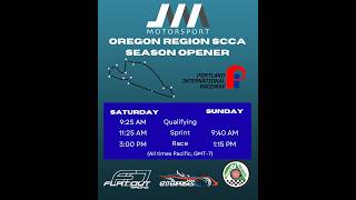 Oregon Region SCCA - Portland International Raceway - Spec Racer Ford 3 - Qualifying