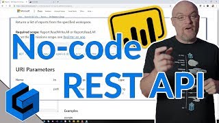 power bi rest api no-code options