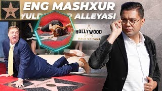 Hollywood alleyasida kimlarning shaxsiy Yulduzi bor? Nega Muhammad Ali nomi devorda?