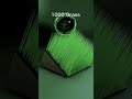1 → 10,000 Grass 🌱 | Blender Simulation 🤯🔥 #3danimation #blender #tutorial #viral #trending #shorts