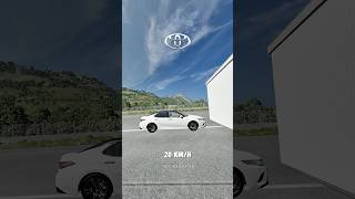 Toyota camry crash test difrspeed #cars #beamngdrive