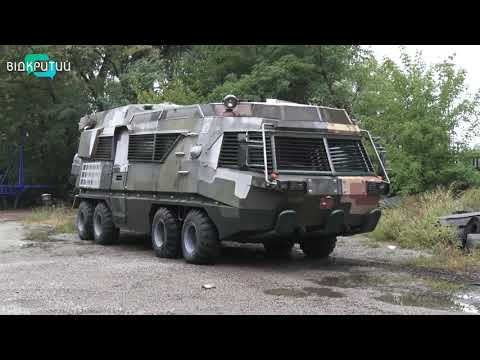 «Ковчег» для захисників: у Дніпрі створили унікальний медичний бронеавтомобіль