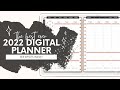 The BEST 2022 Digital Planner Ever - Take a Peek Inside!