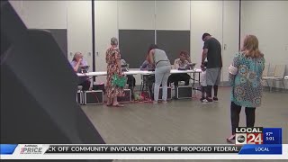 Election workers gear up for Thursday's election across the city of Memphis