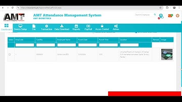 How to Approve GPS Punch in AMT Attendance Management System#cloud#attendancemanagement#amtcloud