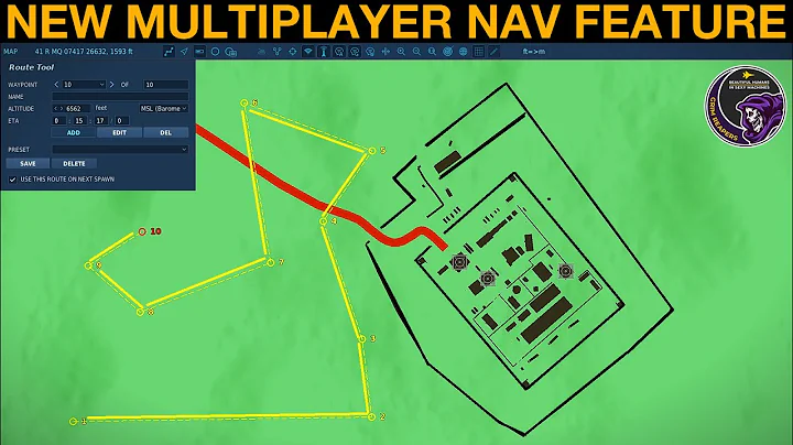 NEW FEATURE - Route Creation Tool For All Aircraft In Multiplayer | DCS
