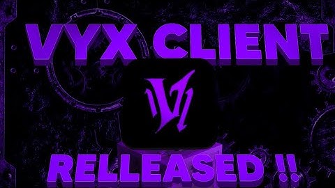 VYX CLIENT V1 For MCPE 1.21+ [FPS BOOST]