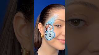 Snowman Face Paint Tutorial ☃️