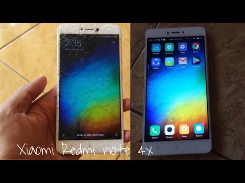 Xiaomi redmi note 4x cara ganti lcd dan touchscreen - YouTube