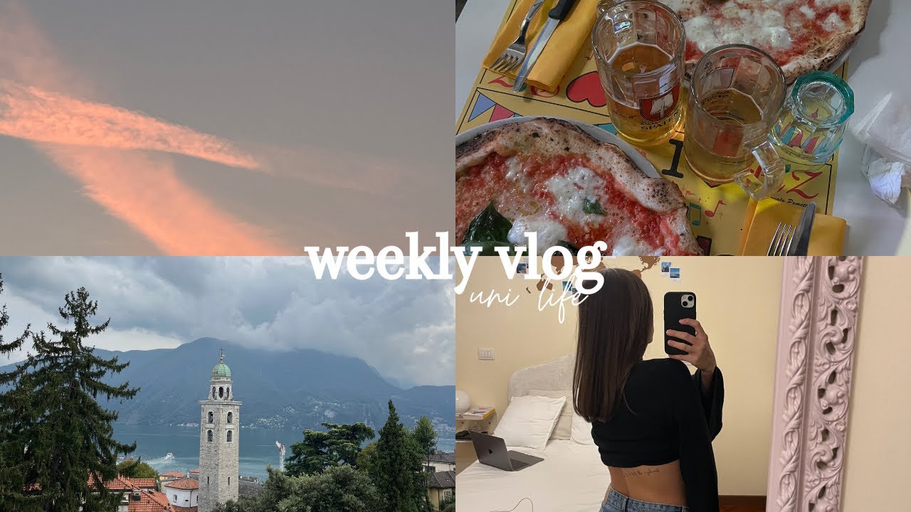 Weekly vlog: Uni life, Unghie & Tante cene fuori | Valeria Martinelli