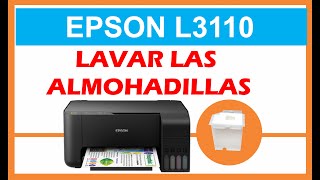 Limpiar Almohadillas Epson L3110  Lavar las Almohadillas