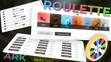Ark Roulette - A Custom Roulette for Ark Servers [Plugin] [Addon] + Discord for info