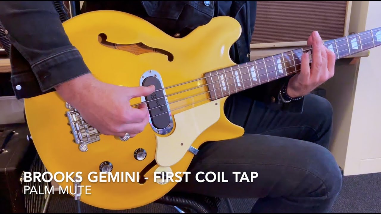 Brooks Gemini - Palm mute playing