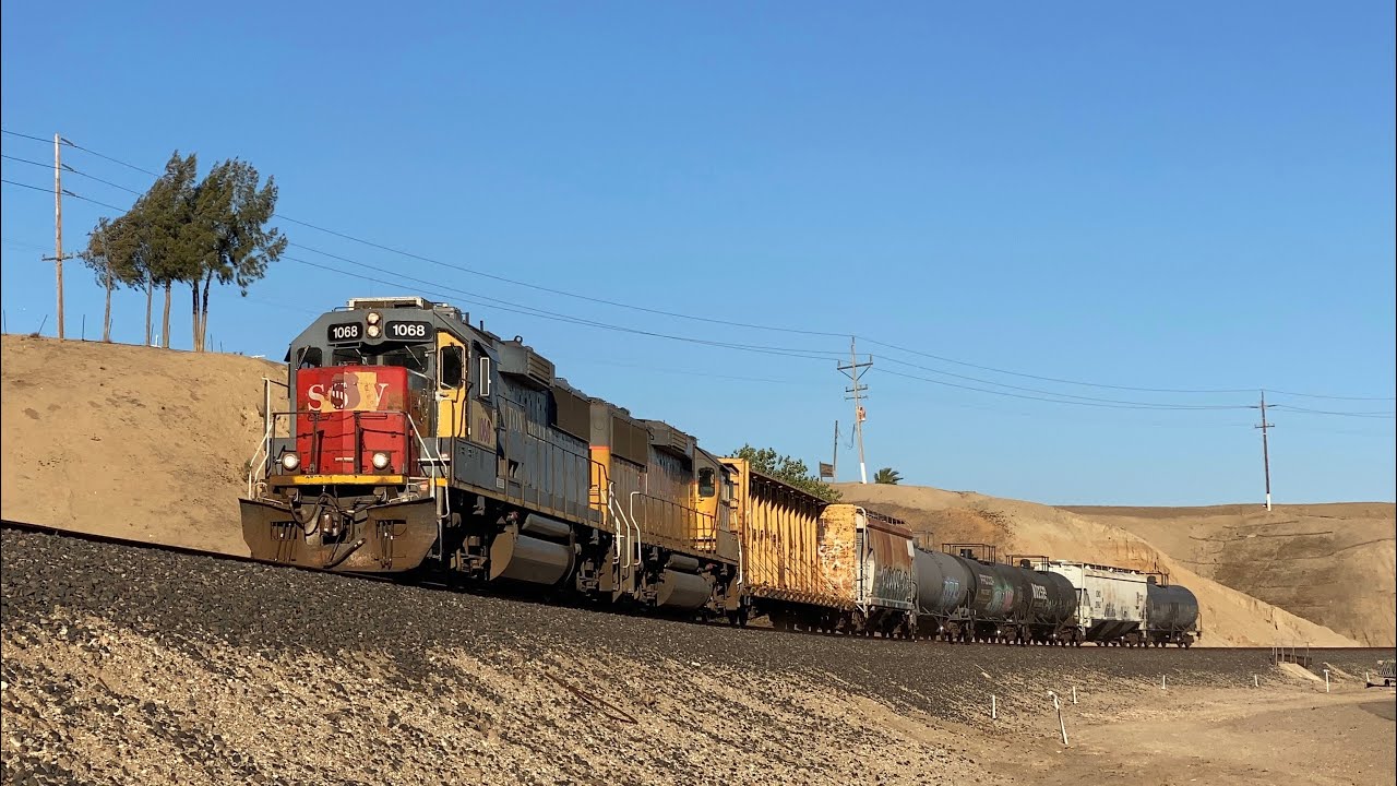 UP Santa Margarita Turn w/ Cotton Belt Patch 1068 Coast Sub 7/19/25