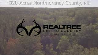 Michigan Hunting Land For Sale Thunder Bay River Atlanta, MI Montmorency County Call 248 884-8616