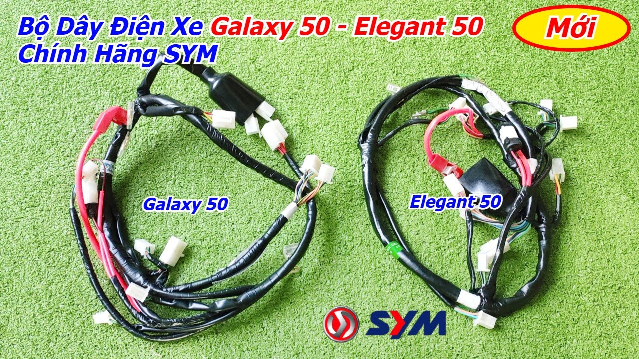 Dây Điện Sườn Elegant/ Galaxy 50cc Chính Hãng SYM