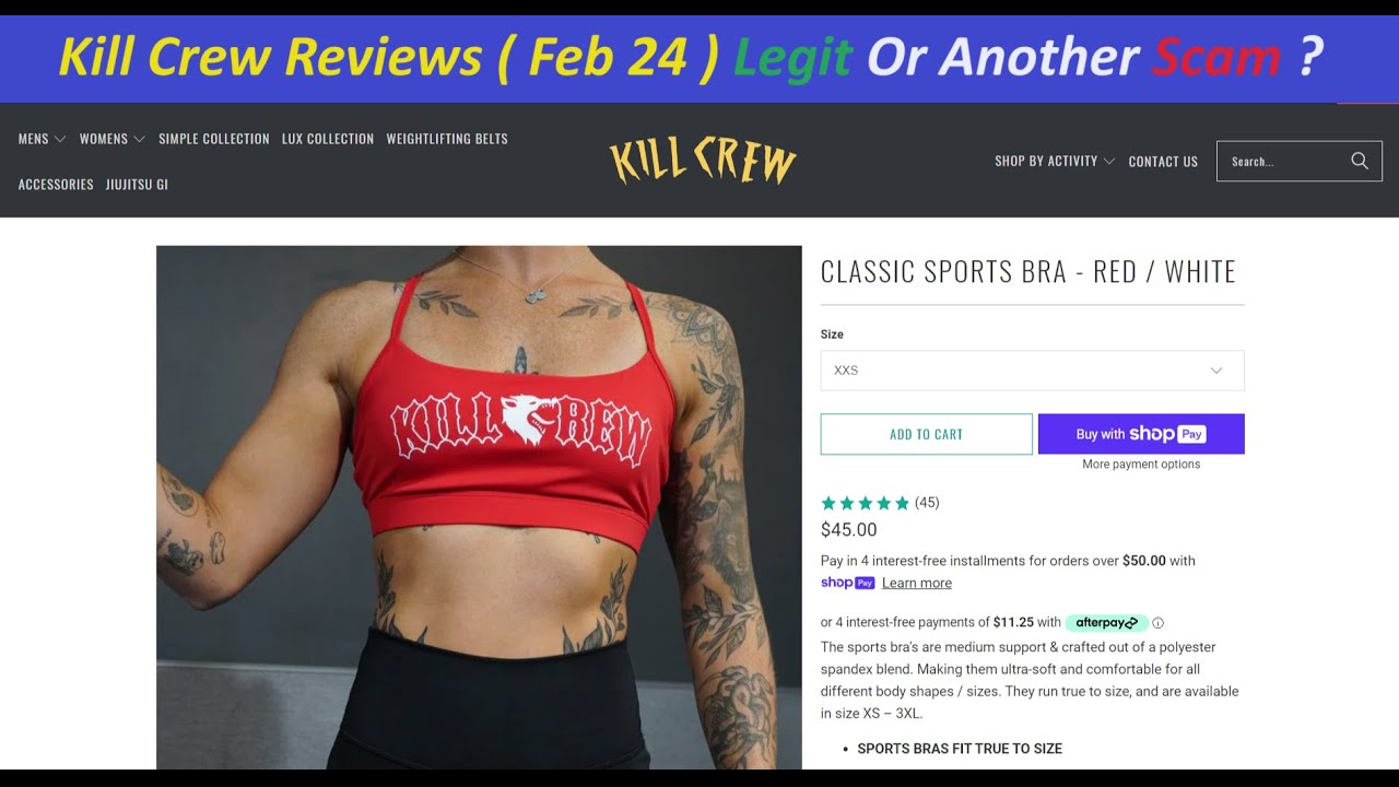 Kill Crew Reviews ( Feb 24 ) Legit Or Another Scam ? ! Kill Crew Red Bra !  KillCrew Co Reviews 