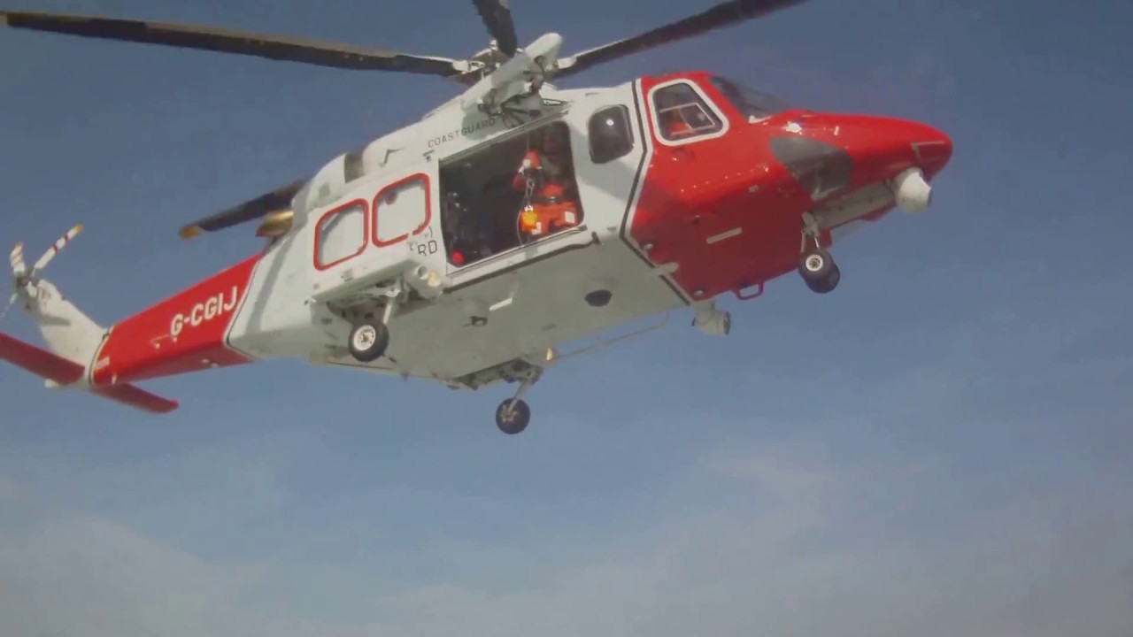 G.A.F.I.R.S  and H.M Coastguard, Helicopter Training