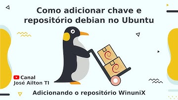 Como adicionar chave e repositório debian no Ubuntu