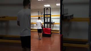 1.0-2.0T Electric Walkie Stacker With MAX Lifting Height 6000mm