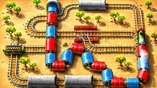 Rail Maze Labyrinth - Train Puzzler - Android Gameplay (3) screenshot 5