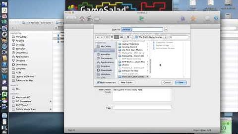 TASK 1 - GameSalad - Exporting from Photoshop, Importing into GameSalad