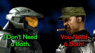 Master Chief Needs A Bath. The Master Chief Show