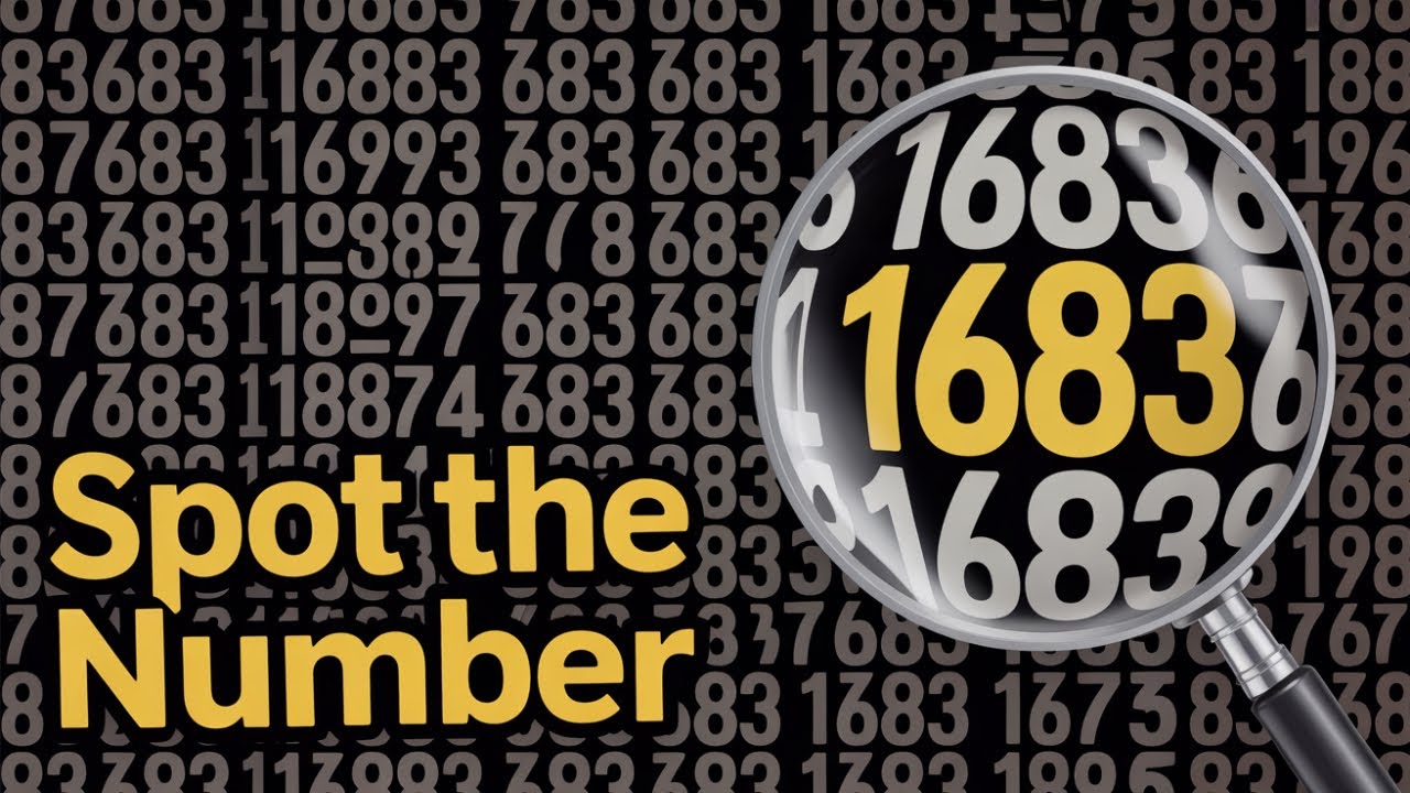 Can You Spot The Hidden Number?