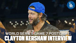 Clayton Kershaw talks about going out on top | MLB Tonight Wealth