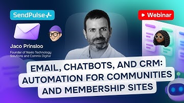 Email, Chatbots, and CRM: Automation for Communities and Membership Sites | Webinar