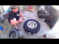 How to set the bead of a tire using starting fluid!!