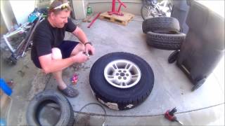 How To Set The Bead Of A Tire Using Starting Fluid